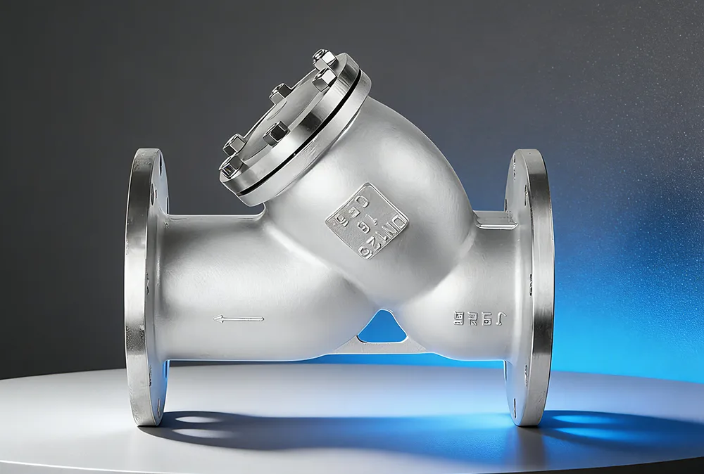 Filter Y-shaped