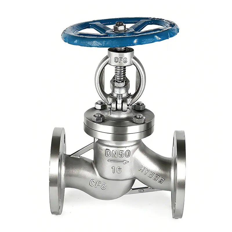 Napa Katup Globe Flange Ammonia Kritis kanggo Sistem Pendinginan Industri sing Aman lan Efisien
