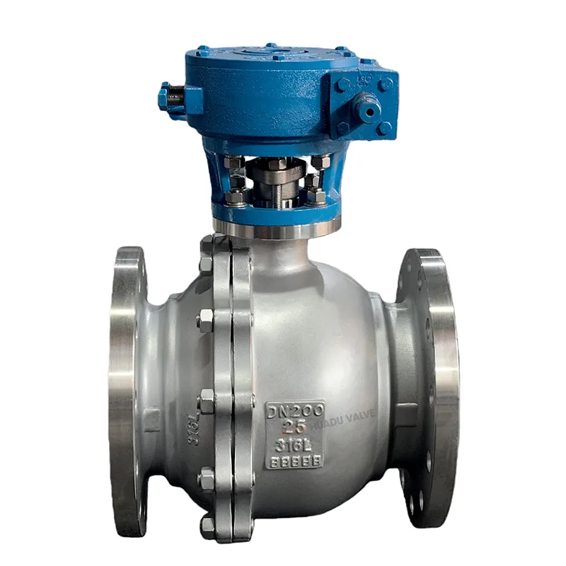Gedhe Dhiameter Ball Valve