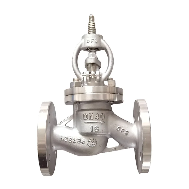 Katup Globe Flange Stainless Steel 304