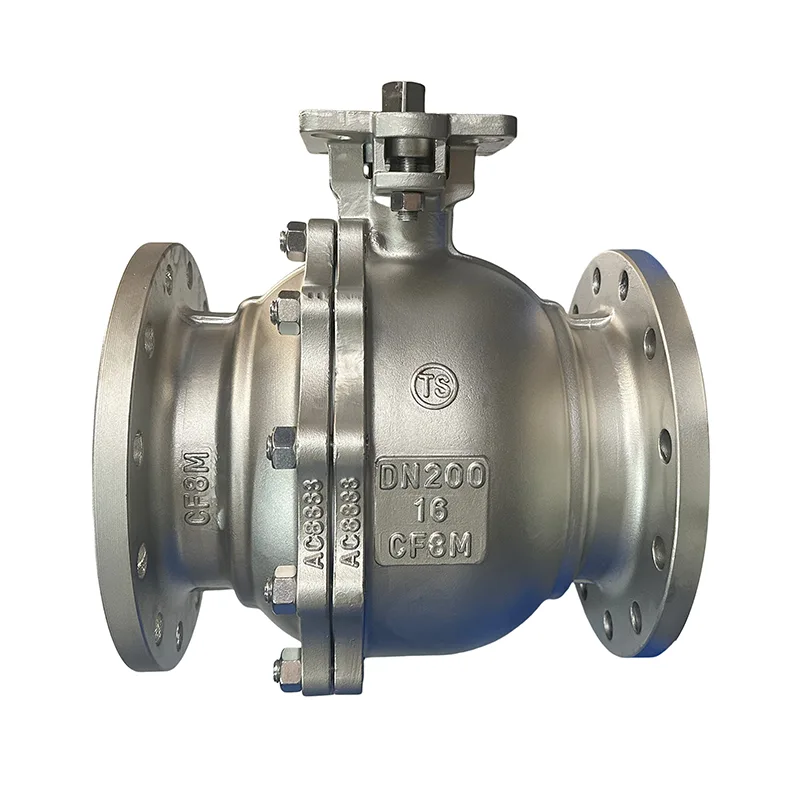 Katup Bola Flange Stainless Steel